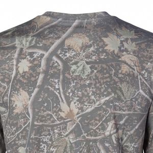 Camiseta Clásica de Manga Larga para Hombre, Cuello Redondo, 180 GSM, Algodón Transpirable, Informal, Básica, para Uso Diario - Product Image 4