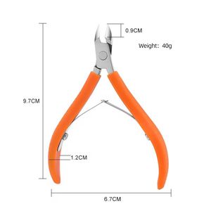 Juego de Cortaúñas de Acero Inoxidable con Cuchilla Biselada de 12.5mm, Herramienta Portátil para Manicura y Pedicura, Uso Adulto - Product Image 3