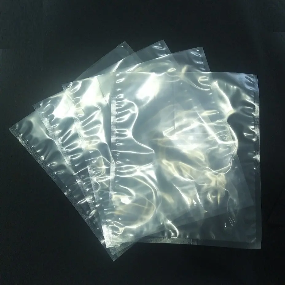 Transparent PA/PE Plastic Bags Big/Small Vacuum Sealer Bag Food Grade Plastic Bag Manufacturing