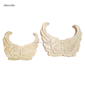 บ้านไร่คริสต์มาสตกแต่งอินเดียไม้มือหัตถกรรมกวางตารางด้านบนของตกแต่งบ้านตกแต่งของขวัญรายการ - Product Image 3