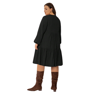 Vestido Midi Estampado para Mujer, Vestido Casual de Verano con Corte en A, Venta al por Mayor - Product Image 6