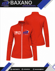 เดลต้า |   ซิกมา |   เสื้อยืดฤดูหนาวแบบมีซิปสีแดง Theta Sorority สำหรับผู้หญิงไซส์ใหญ่ ตัวอักษรกรีก Bold 1913 DST Sorority สไตล์ลำลอง - Product Image 4