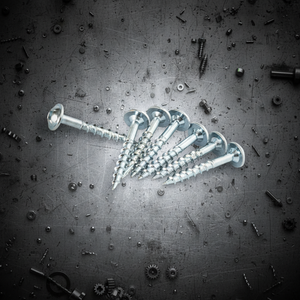 สกรูเกลียวปล่อยหัวกลม PDC รุ่น 8 เมตริก/นิ้ว สำหรับงานไม้ ขันเองได้ หัวฟิลลิปส์/โปซิไดรฟ์ ชุบสังกะสี เหล็กกล้าคาร์บอน/สแตนเลส เกลียวหยาบ - Product Image 1