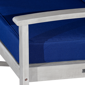 เก้าอี้โยกยูคาลิปตัสสีเงินเทาพร้อมเบาะรองนั่งสีกรมท่า - Product Image 5