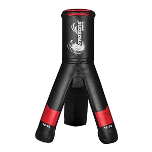 TRQSONS Custom Free Standing <b>Dummy</b> Standing Shape Boxing Training PU Leather Customize Size and Color - Product Image 1