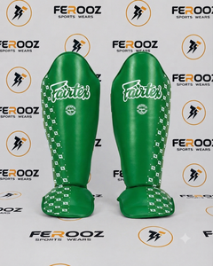 อุปกรณ์ป้องกันหน้าแข้ง Fairtex ทำจากหนัง อุปกรณ์กีฬา ป้องกันขา ป้องกันหน้าแข้งและหลังเท้า อุปกรณ์ป้องกันเท้า - Product Image 5