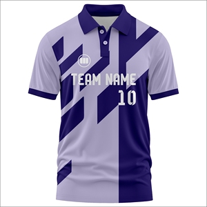 Maillot de cricket personnalisé imprimé par sublimation, respirant, léger, antibactérien, écologique, uniforme d'équipe d'été, service OEM - Product Image 1
