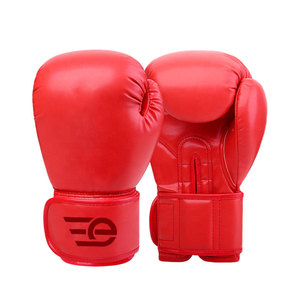 Gants de boxe personnalisés avec logo OEM, en cuir PU, pour entraînement, sac de frappe, MMA, gym, fitness, vente en gros, gants de boxe durables - Product Image 1