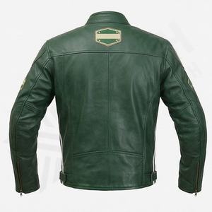 Chaqueta de Motociclista de Cuero Genuino para Hombre de la Mejor Calidad, Nueva Colección de Invierno, Chaquetas de Motocicleta con Protecciones Desmontables Personalizadas - Product Image 2