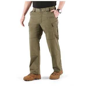 Pantalon décontracté homme tendance anti-rides léger en polyester/coton à taille mi-haute avec cordon de serrage – Idéal pour l'hiver - Product Image 4