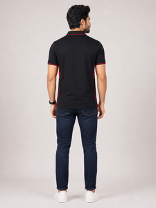 Men Polo <b>Shirt</b> Stylish Casual <b>Collared</b> <b>T</b> <b>Shirt</b> Lightweight Breathable Material Designed For Daily Wear Business Casual - Product Image 4