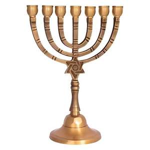 Nueva Menorah de Alta Demanda para Villas, Sinagogas y Templos, Iluminación Decorativa de Mesa, Portavelas de Hanukkah - Product Image 5