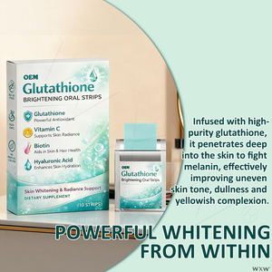Tiras Orales de Glutatión para Aclarar la Piel, Blanqueamiento, Antioxidante, Hidratación, Suplemento para la Salud de la Piel y el Cabello - Product Image 3