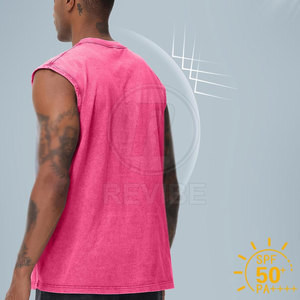 เสื้อยืดแขนกุดคุณภาพสูงแบบกำหนดเองปี 2026 ผ้าฝ้าย 100% ดีไซน์ล่าสุด ผลิตในปากีสถาน - Product Image 4