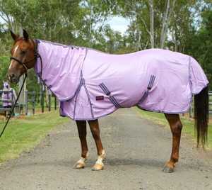 Custom Design Horse Summer Rugs Soft Fleece Waterproof Reinforced Ripstop Outer Layer Comfortable Nylon Inner Lining Adjustable - Product Image 5