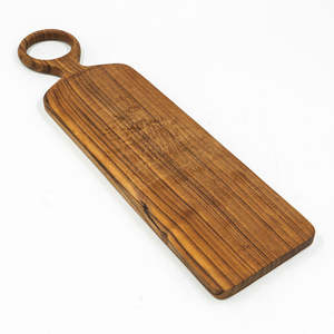 Tabla de Cortar de Madera de Acacia Premium Ecológica para Uso Diario, Duradera, para Servir Pan y Alimentos, Ideal para Fiestas - Product Image 5