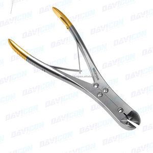 Pince coupante à fil osseux orthopédique de haute qualité et durable pour usage chirurgical, 23 cm, en acier inoxydable, fabricant OEM CE ISO - Product Image 6