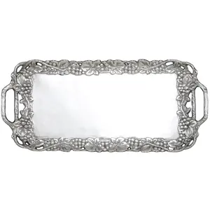 Plateau en métal design haut de gamme pour tables basses, plateau décoratif moderne en métal pour usage intérieur, sûr, Zaid Export - Product Image 2