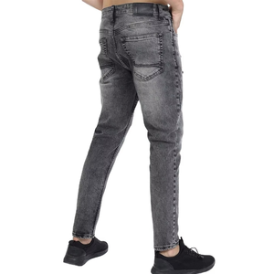 High Selling Friendly Budget Solid Color Men Straight Knitted Denim <b>Jeans</b> Pant Summer Factory Made Custom Made - Product Image 4