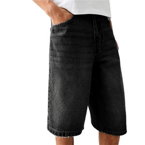 Shorts en jean pour homme, mode décontractée, haute qualité, style vintage délavé, streetwear, vêtements d'été pour l'extérieur - Product Image 4