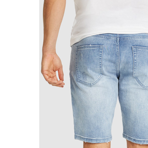 Shorts en jean vintage pour hommes, style rétro américain, nouvelle mode hip hop streetwear, en vente. - Product Image 4