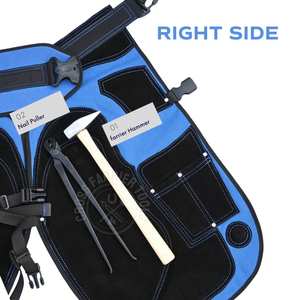 Kit d'outils professionnels pour ferrage de chevaux : décolle-crochets, outil d'entretien des sabots, crochets de fixation, marteau à sabots, outil de décollement - Product Image 4