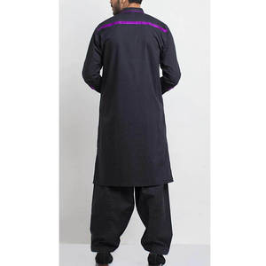 Conjunto de Shalwar Kameez Tradicional de Algodón para Hombre de Lujo 2026, Traje Árabe de Alta Calidad para Exportación al por Mayor - Product Image 2