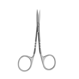 กรรไกรผ่าตัดไอริสแบบตรงขนาด115มม. ทำจากสแตนเลสงานผ่าตัดแบบแมนนวลตัดแบบปกติทำในปากีสถาน - Product Image 1