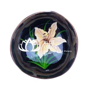 Bol en noix de coco mosaïque de perles fait main vietnamien écologique, design classique, passe au lave-vaisselle, idéal pour la décoration intérieure et comme cadeau – Vente chaude - Product Image 1