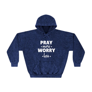 Custom Acid Washed Heavyweight Cotton Fleece Vintage Oversized Pullover Hoodie with Front Pocket Regular Fit Unisex Eco-Friendly - Product Image 3