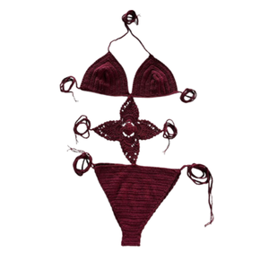 Nouvelle Robe de Plage en Crochet 2026 pour Femme, Dos Nu, Tricotée à la Main, Creuse, pour Maillot de Bain - Product Image 3