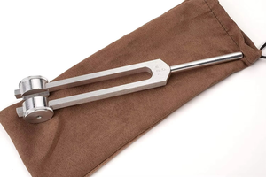 Diapason Otto 128 Hz pour la guérison et les applications médicales, pour la réduction de la douleur liée à l'inflammation, la réduction du stress et la méditation, usiné - Product Image 4