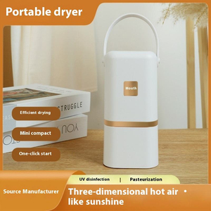 Sèche-linge compact automatique en plastique ventilé blanc portable électrique avec poignée pour usage domestique/dortoir - Product Image 3