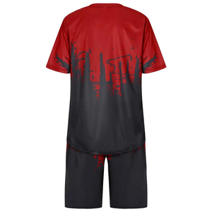 New Summer <b>Set</b> For Men's Short Sleeve T Shirt And Shorts Two Piece <b>Twin</b> <b>Set</b> Men's Breathable Summer Suit For Adult - Product Image 3
