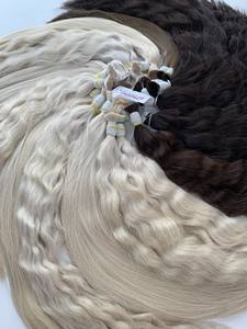 Hot Selling Bulk <b>Hair</b> Brown <b>Extensions</b> <b>Hair</b> Product 100% Vietnames Raw <b>Hair</b> - Product Image 6