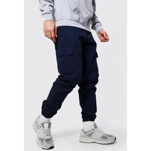 Pantalones Cargo Casuales para Hombre de Alta Calidad, Transpirables, Cómodos, con Múltiples Bolsillos, de Algodón Lavado - Product Image 1