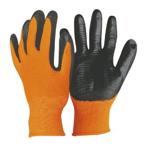 Gants de travail tricotés en coton bleu foncé, résistants à l'usure, lavables et très vendus - Product Image 6