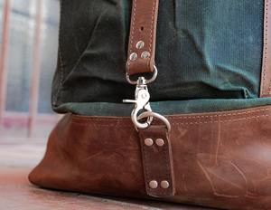 Leather Canvas <b>Backpack</b> for <b>Travel</b> School Laptop <b>Bag</b> Wholesale Bulk OEM Custom Logo Manufacturer LCB-0061 - Product Image 5