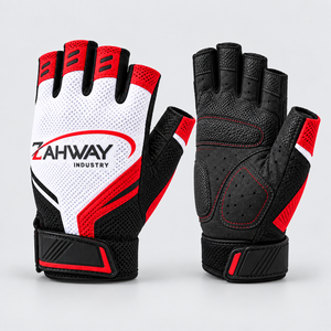 Guantes de Ciclismo de Bajo Precio, Transpirables, de Tela Elástica, Ajuste Cómodo, Palma Acolchada con Absorción de Impactos, Agarre Antideslizante para Ciclismo de Carretera - Product Image 4