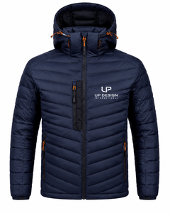 Chaqueta Acolchada Ligera con Capucha para Hombre, Impermeable, Aislada, para Invierno, Senderismo y Actividades al Aire Libre, Fabricante OEM ODM - Product Image 2