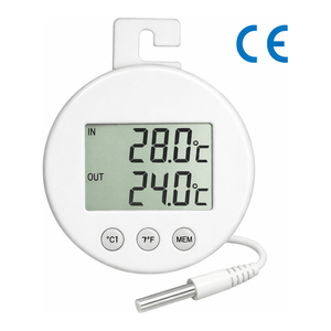 Termómetro Digital Jumbo de 2 Filas con Sonda NTC para Uso en Interiores/Exteriores, Hogar, Oficina, Laboratorio - Product Image 2