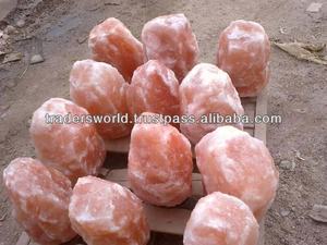 โคมไฟหินเกลือหิมาลัยแกะสลักด้วยมือรูปทรงธรรมชาติสำหรับตกแต่งบ้าน - Product Image 4