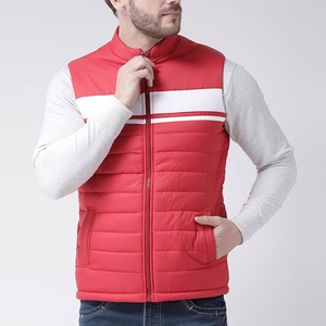2026 Latest Wholesale High Quality Custom Made Mens Insulated PU Leather <b>Waterproof</b> Heated Puffer Vest Sleeveless Waistcoat - Product Image 1