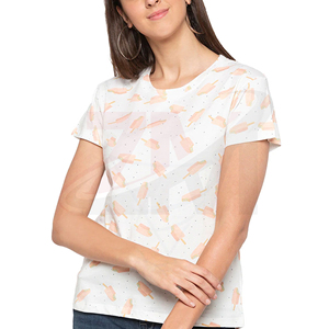 T-shirt en coton uni pour femme, coupe ajustée, tissu respirant et doux, style décontracté pour l'été, usage quotidien, style minimaliste streetwear - Product Image 3