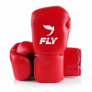 Equipo de Boxeo Profesional Fly, Guantes de Boxeo de Cuero Vacuno Genuino, Protector Facial Completo y Protector Inguinal para Sparring y Entrenamiento - Product Image 4