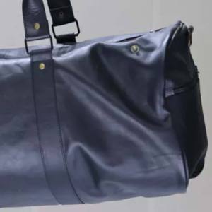 Bolsa de Viaje de Cuero Genuino Grande de Alta Calidad en Oferta, Bolsa de Lona para Hombre - Product Image 4
