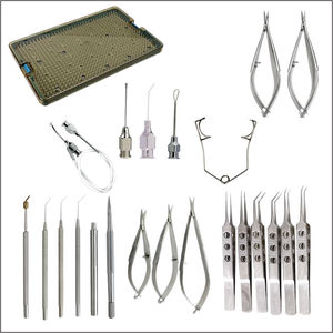 Juego de Instrumentos de Microcirugía Oftálmica para Cataratas, Herramientas Quirúrgicas Oculares de Acero Inoxidable, Fabricante OEM - Product Image 5