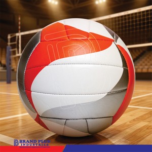 ลูกวอลเลย์บอลชายหาด Brand Plus Official Match ผิว PU นุ่ม น้ำหนักเบา โลโก้สั่งทำได้ ใช้ได้ทั้งในร่มและกลางแจ้ง วาล์วบิวทิล - Product Image 3