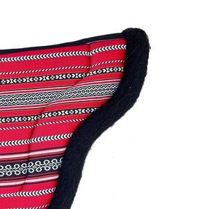 Manta de Silla de Montar Acolchada de Piel Negra, Estilo Doma, con Logotipo Personalizado, Elegante, Venta al por Mayor, Fabricante de Mantas de Silla de Montar Ecuestres - Product Image 2