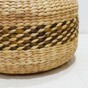 Taburete de Jacinto de Agua de Alta Calidad, Estilo Vintage Hecho a Mano Ecológico para la Organización del Hogar - Product Image 2